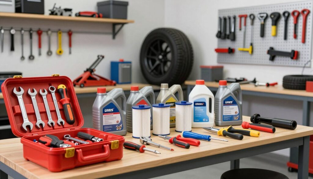 Car maintenance tools and accessories Car maintenance tools and accessories