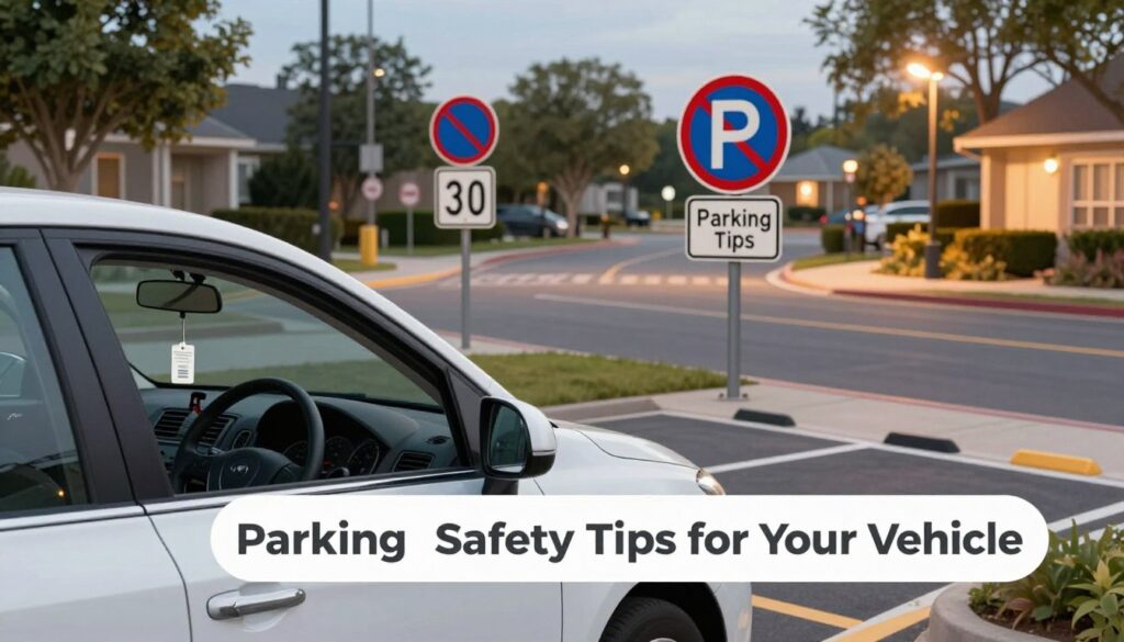 Parking Safety Tips for Your Vehicle Parking Safety Tips for Your Vehicle