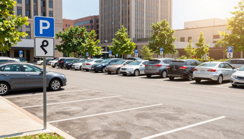 parking space parking space